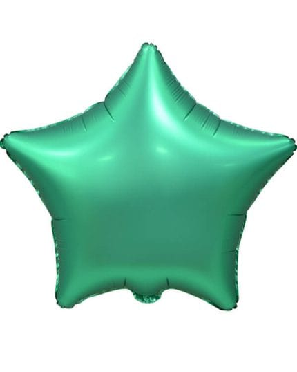 Звезда Зеленый Сатин 46см