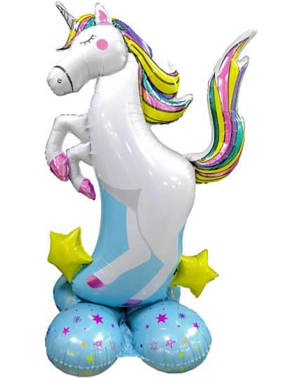 Фигура на подставке единорог радуга 127 см